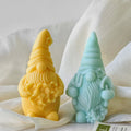 Dwarf Aromatherapy Candle Silicone Mould Diy Faceless Old Man Gypsum Ornament Decorations Mould