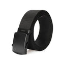 LQbelt New Fabric Belt Metal Buckle Men and Women Canvas Belt Cloth Unisex Wholesale Factory