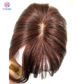 Hot Sell China Wig Silk Base Virgin European Hair Replacement 5*8 All Handmade Silk Base Hair Topper for Women