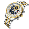 Reward Stainless Steel Casual Fashion Quartz Watch Wristwatch Custom Logo Chronograph Time Date Wrist Watch Reloj Hombre