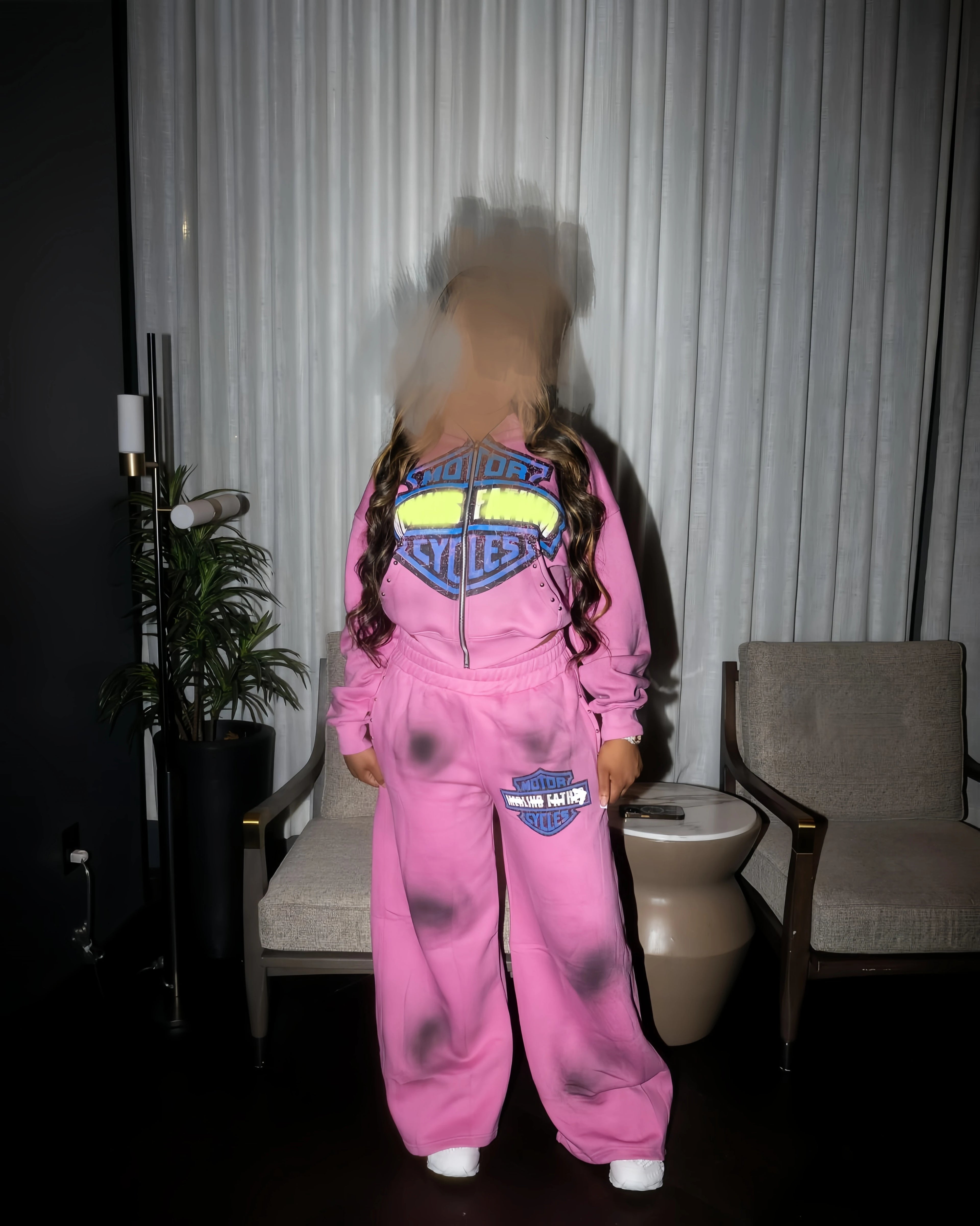 US Free Tax OEM Custom Zip up Sweatsuit Zipup Manufacturer DTG Full Printing Hoodie and Sweatpants Set Flared Tracksuit for Men