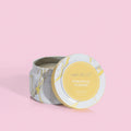 Pineapple Marble Printed Travel Tin CandlesJar Boxes 8 oz Cented Soy Wax Tin Container for Candles With Lid Jar