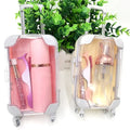 Suitcase Creative Eyelash Box Mink Eyelash Packaging Case False Eyelash Packaging Cute Mini Luggage Suitcase for Makeup Gift