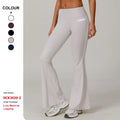 Custom High Quality Quick-Drying Sport Cycling Trousers Wide-Leg Fitness Trousers Quick-Drying Pilates Running Yoga Flared Pants