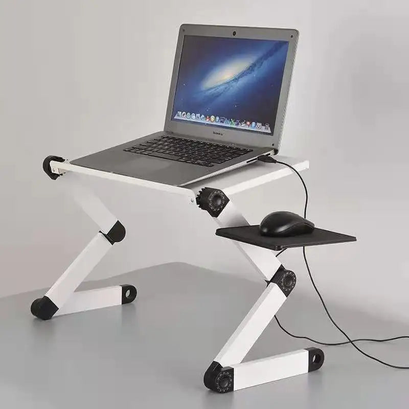 Hot Sale Portable Lazy Kids Small Aluminum Computer Adjustable Table Laptop Table for Bed