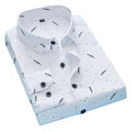 Custom Men's Shirts Formal Office Dress Shirts for Men Cotton Polyester Casual Stand-up Collar Long Sleeve Shirt