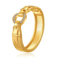 DHJ60609 Wholesale Fashion Alloy Round Shape Gold Bangle Women Rhinestones Gold Bangle Jewelry