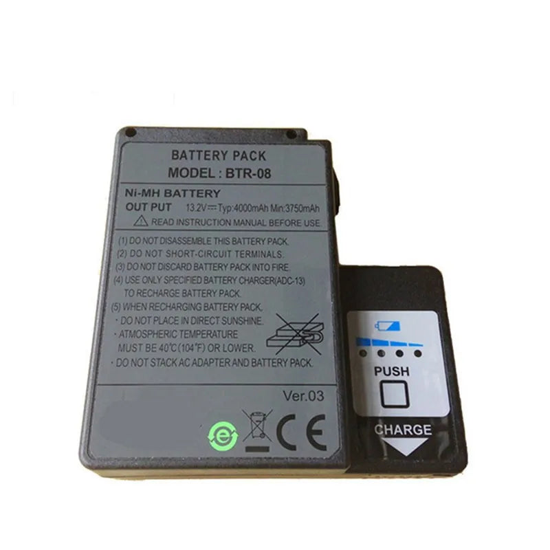BTR-08 BRT08 13.2V 4000mAh Rechargeable Ni-MH Battery for Fujikura FSM60S FSM-60S 11HR-4/3FAUP 12V Voltage