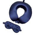19mm Mulberry Silk U-shaped Pillow & Large Silk Eye Mask Set Set