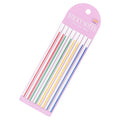 Pet Ultra-Thin Strip Scribing Sticky Notes Student Transparent Color Marking Key Note Sticker Fluorescent Index Stickers Note