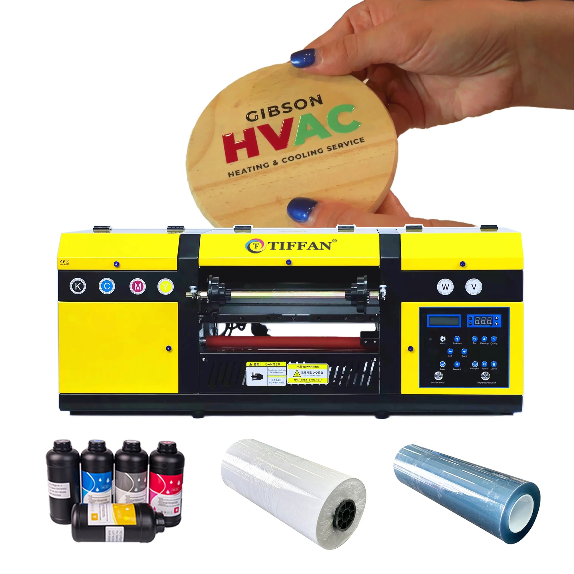 Factory Price  With Laminator All in One I3200 Uv Dtf Printer Film Golden Uv Printing Film for A3 Uv Dtf Printer