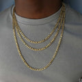 Free Sample Stainless Steel Customized Silver Gold Figaro Chain for Jewelry Making