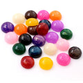 40pcs 12mm Multi Colors Flat Back Resin Cabochons Cameo Dome Fit 12mm Cameo Base Cabochons DIY Jewelry  Findings Supplies
