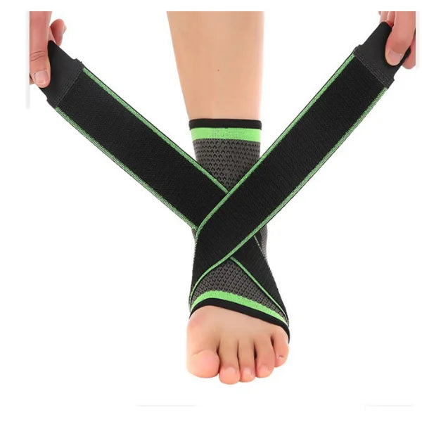 Adjustable Compression Neoprene Gym Ankle Support Brace Athletic Basketball Ankle Wraps