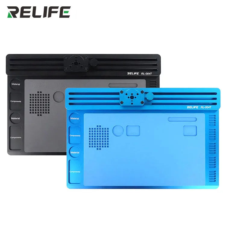 ReLife RL-004T Aluminum Alloy Industrial Microscope Base Movable Stand for Phone Repair Platform Microscope Hand Tools