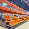 Indoor Use Telescopische Tribune Dmontable System Retractable Bleachers Seats Retractable Telescopic Bleachers Chairs
