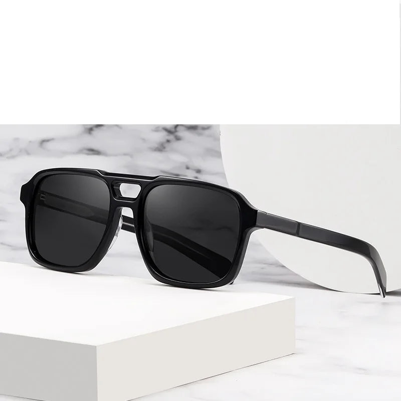 2025 Polarized S32133 Fashion Actate Handmade Panel Sunglasses for Women