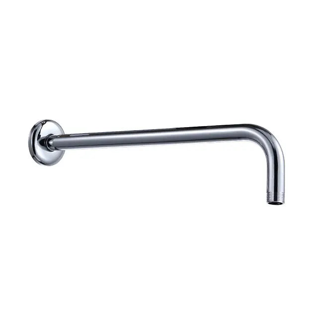 Chrome Shower Arm 304 Stainless Steel 350MM Length Modern Design Easy Installation Recessed Shower Extension Arm Shower Kits 5