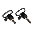 Outdoor Tactical Hunting Quick Release Steel Sling Swivels 1" Inch 2Pcs/Set with Studs Screw Attachment for Holsters