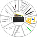Carving Modeling Clay Sculpting Tools Set Dual-Ended Modeling Dotting Tools for Embossing Art Nail Art Painting Supplies