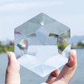 Glass Hexagon Crystal Chandelier Pendant Prism Ornament MH-12864
