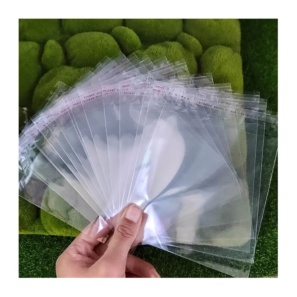 Transparent Clear Polybag Opp Plastic Self Adhesive OPP Bag