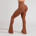 Customized Bootcut Yoga Pants Sportswear Full Length High Waisted Flare Workout Leggings