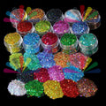 Holographic Chunky Glitter Hexagon Sequins Mix Nail Art Resin Craft Festival Makeup Body Face Decoration Wholesale Supplies