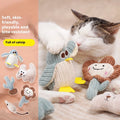 Durable Eco-Friendly Plush Self-Entertainment Catnip Chew Toy Interactive & Movement Pet Supply for Kittens