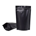 Matte Black Food Grade Reusable Gravure Printed Moisture Proof Standup BOPP Ziplock Bags for Tea and Spices