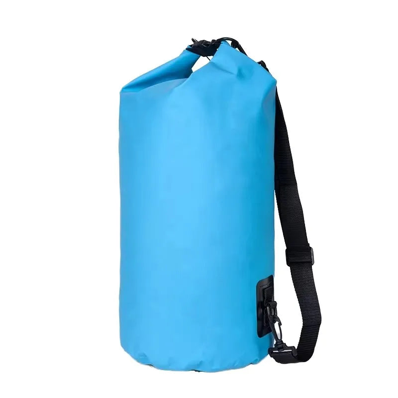 Latest Beach Travel PVC Waterproof Bag 2L/3L/5L/10L/20L Outdoor Folding Diving Compression Storage Dry Bags for Swimming
