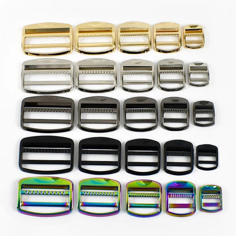 Deepeel BF869 25mm DIY Handmade Decorative Zinc Alloy Tri-Glide Buckle Luggage Hardware Accessories for Shoulder Bag Backpack