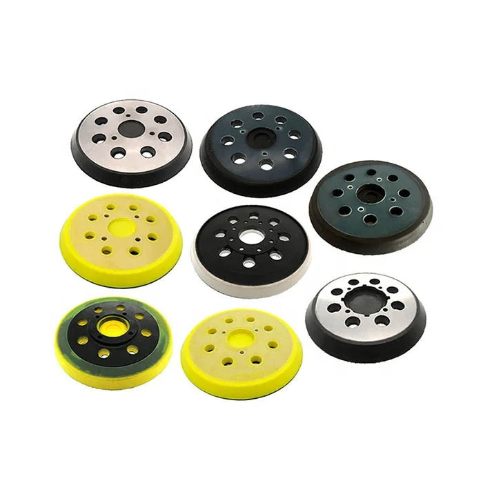 5 Inch 8 Holes PU Hook and Loop Sandpaper Sanding Pad 125mm for Sander Backing Pad