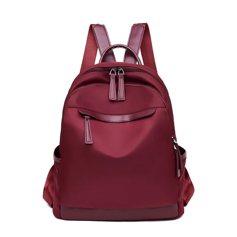 2026 New Korean Oxford Cloth Outdoor Travel Bag Casual Lightweight Laptop Backpacks for Lady