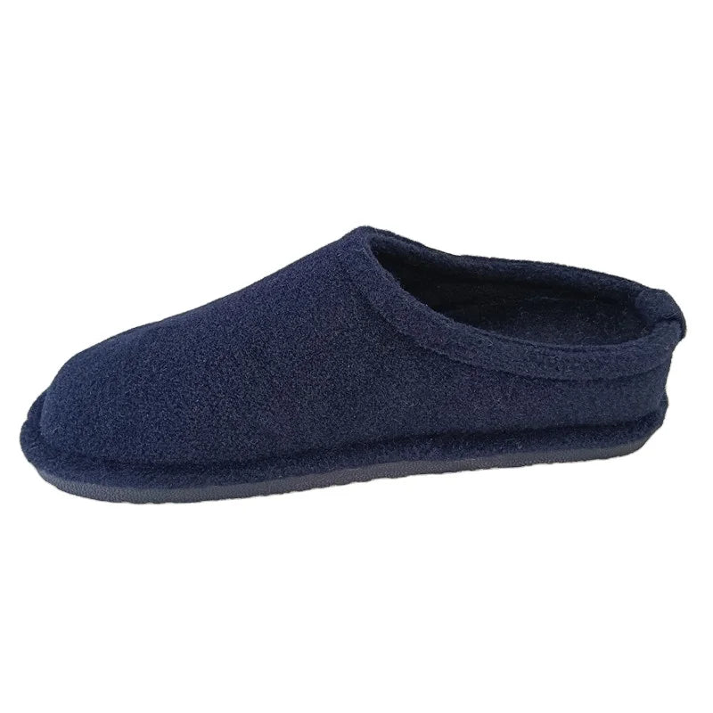 Sample Support Relaxo Flite Men's Winter Slippers Fluffy Furry Velvet Thick Warm Cotton Flip Flop Shoes Anti-Slippery Household