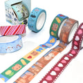 Custom Printed Colorful Waterproof Adhesive Paper Masking Washi Tapes