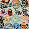 Custom Applique Badges Wholesale Custom Made Club Name Logo Iron on Woven Patches for Clothing and Hat