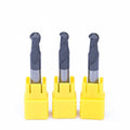 Customized Solid Carbide Lollipop End Mill HRC 60 Degree BN Ball Nose Endmill Set for Metalworking