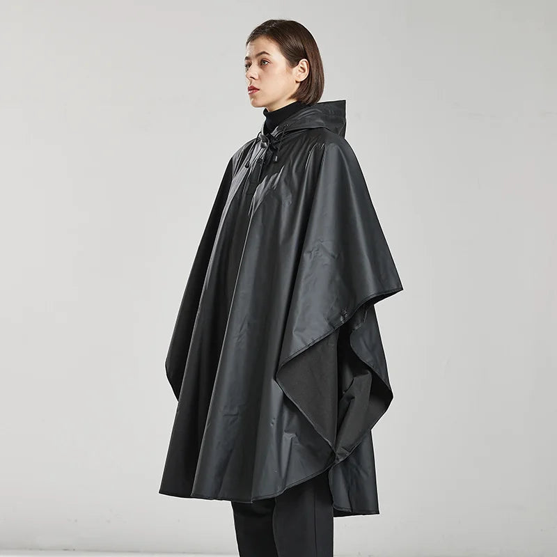 Wholesale Rainwear PU Women Raincoat Reusable Rain Coat Rain Poncho Waterproof Bike Rain Coat