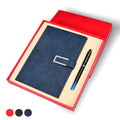 Custom Corporate Gift Set Luxury Paper Sign Pen Notebook Executive Kits Business Promotional Gift Box Customized Color Handmade