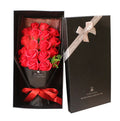 Valentine's Day Birthday Gift 1 Box of Soap Rose Bouquet Decorative Flower Gift Box for Mother's Day and Easter