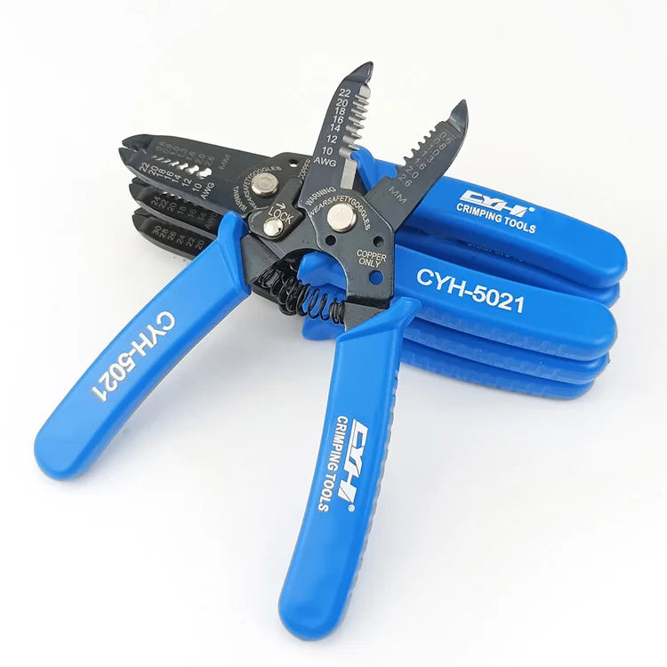 Hot Sales CYH-5021 10-22AWG Portable Electrician Stripping Tool for Automatic Wire Stripper 0.6-2.6mm