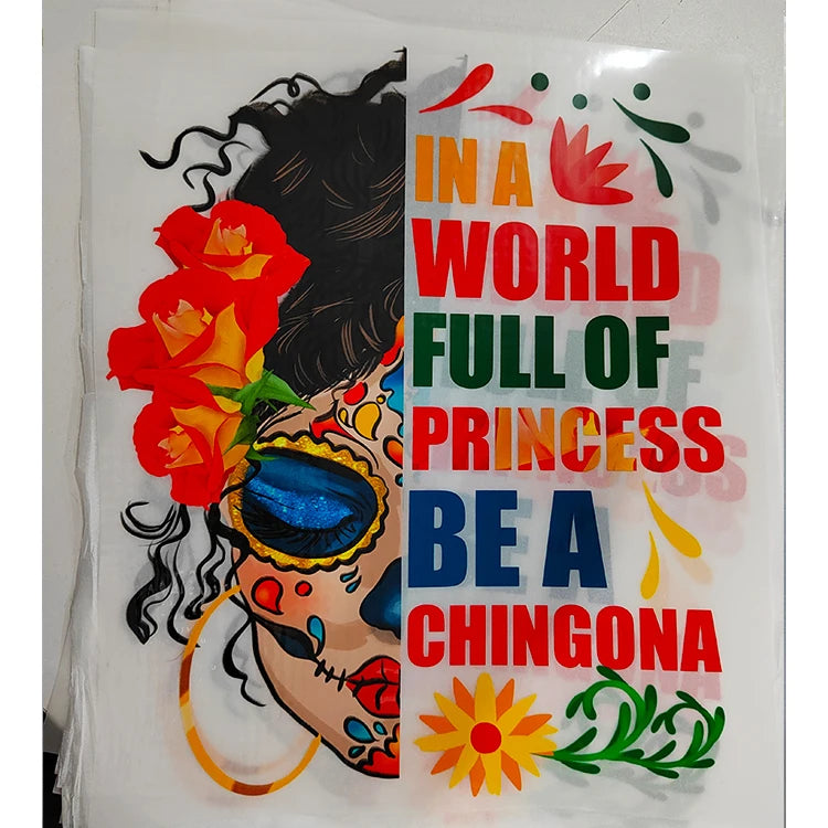 YunShang Colorful No Moq Plastisol Label Screen  Label Custom Heat Transfer Logo Label for Clothing