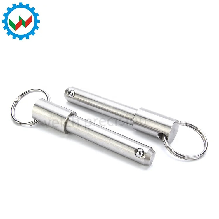 VCN115.1-8/10 VEIC Custom High Precision Quick Release Ball Lock Pin Stainless Steel Fasteners for Machinery OEM/ODM Low MOQ