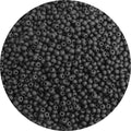 Hot Trend Pony Beads Black Matte Opaque Round 20G Package 3mm Glass Seed Beads