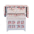 Country Rustic Style Wooden Board With Storage Drawers for Living Room Furniture