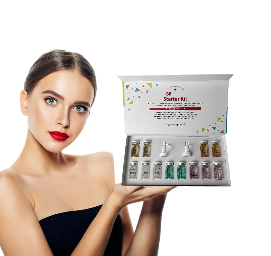 T Beauty Salon Promotion BB Pigment Face Serum Starter Kit Semi Permanent Cream Gloss BB Cream