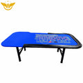 YH Gaming Luxury 6/8/10 Person Used Unlimited Casino Roulette Wheel Poker Table with Folding Legs for Entertainment