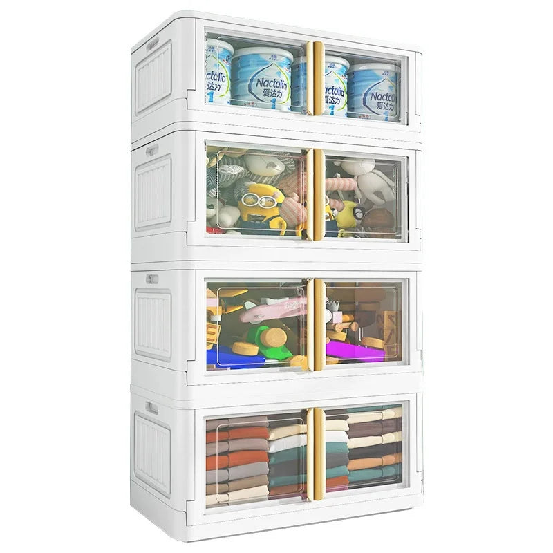 Bedroom Living Room Kitchen Organizer Storage Cabinets Dust-proof Home Decor Industrial Style Storage Drawers