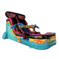 Hot Sale Commercial Summer Sunglasses PVC Water Slide Beach Inflatable Water Slides with Blower for Kids and Adults